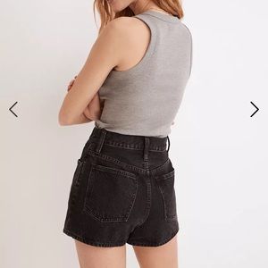 NWT MADEWELL momjean short short in comrie wash size 25